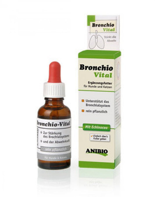 Tierpflege: ANIBIO Bronchio-Vital 30 ml Stärkung des Bronchialsystems