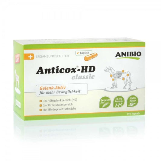 Tierpflege: Anibio Anticox Hd Chondroprotektor Classic 120 Kapseln